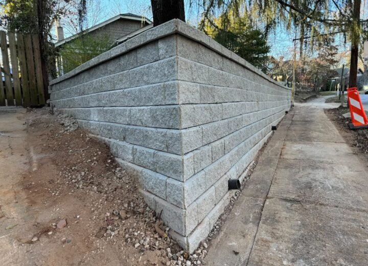 Retaining Walls & Dry Creek Beds