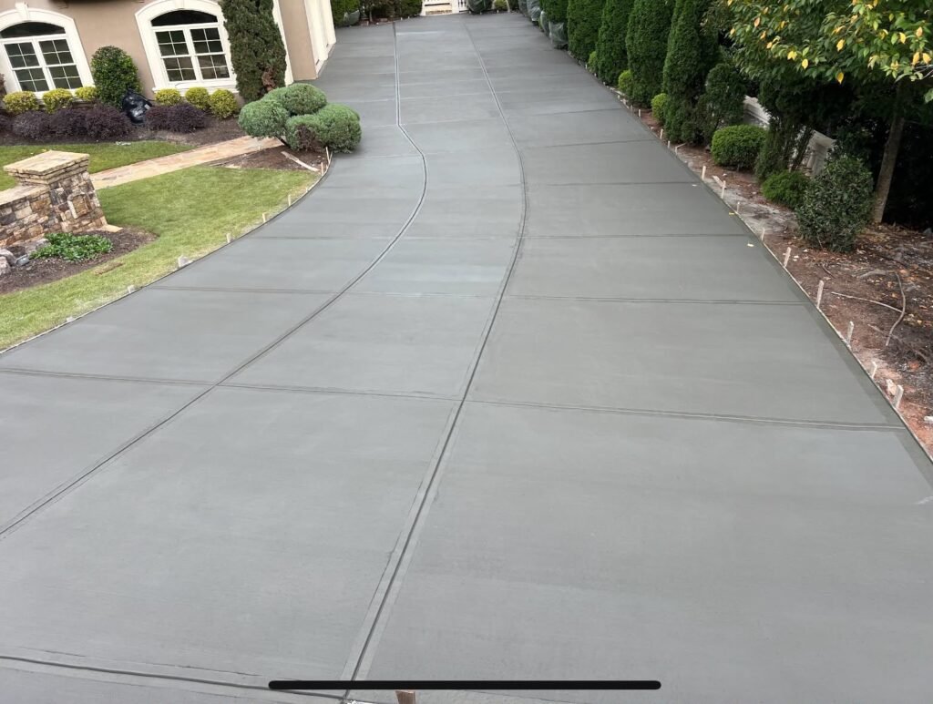 Smooth Driveway Curve