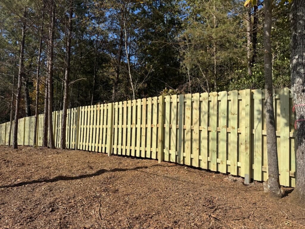 Green Picket Fence Border
