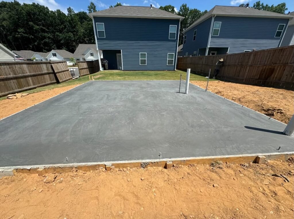 New Concrete Patio