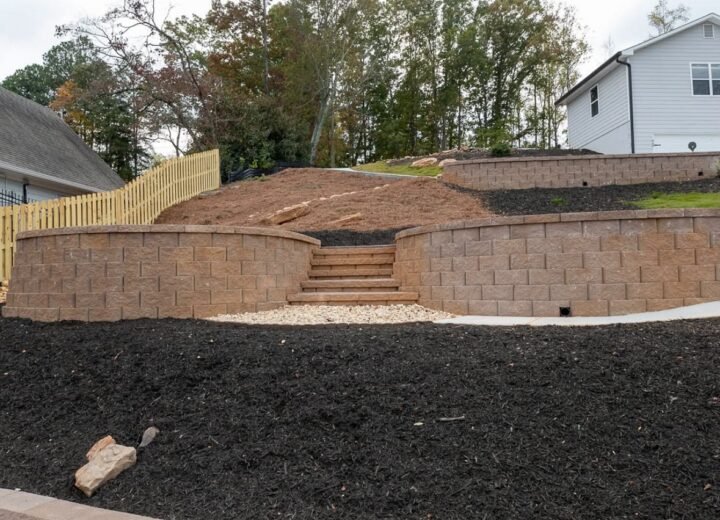 Retaining Walls & Dry Creek Beds